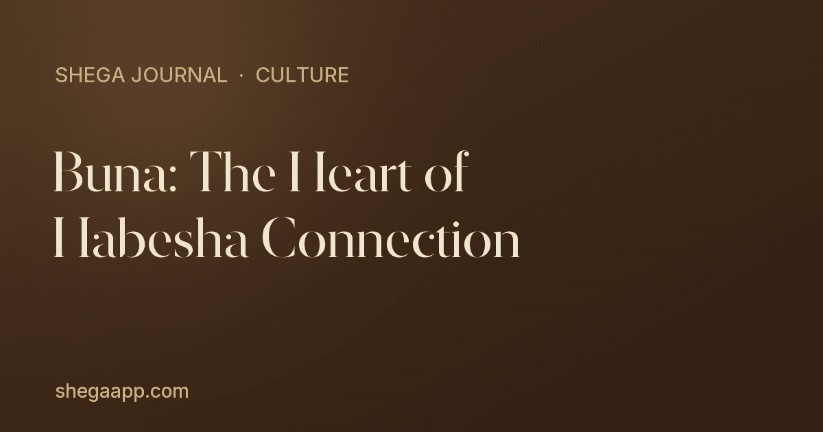 What Is Buna? The Ethiopian Coffee Ceremony and Why It Matters in Dating